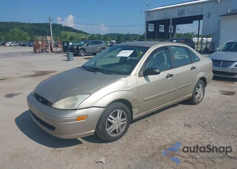 2002 Ford Focus Se из США, поврежденный, VIN 1FAFP34P72W329783